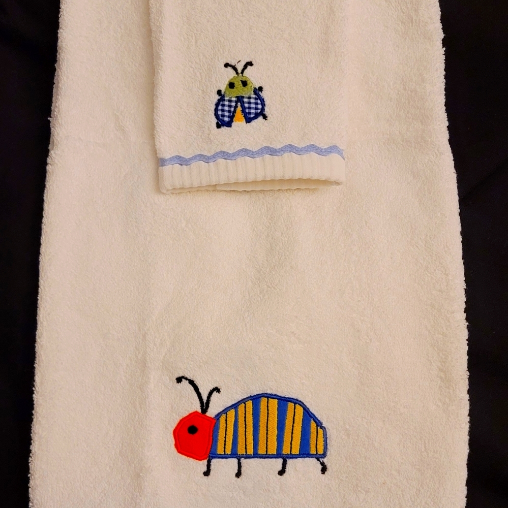 Pottery Barn kids decorative hand towels